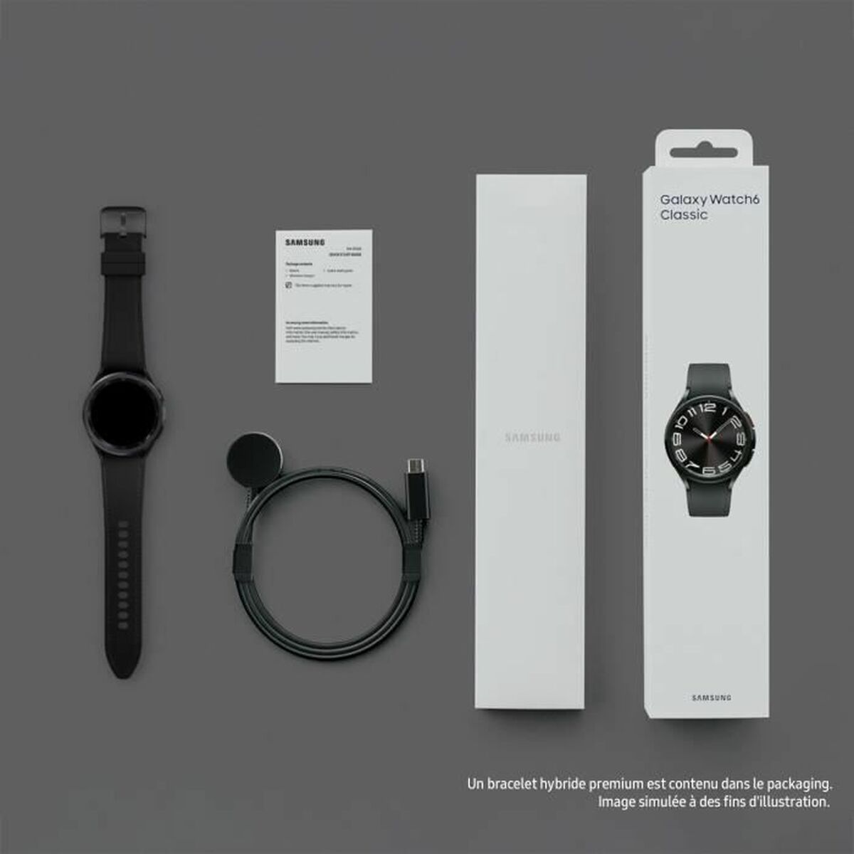 Smartwatch Samsung Zwart 1,3" 43 mm - Afbeelding 6