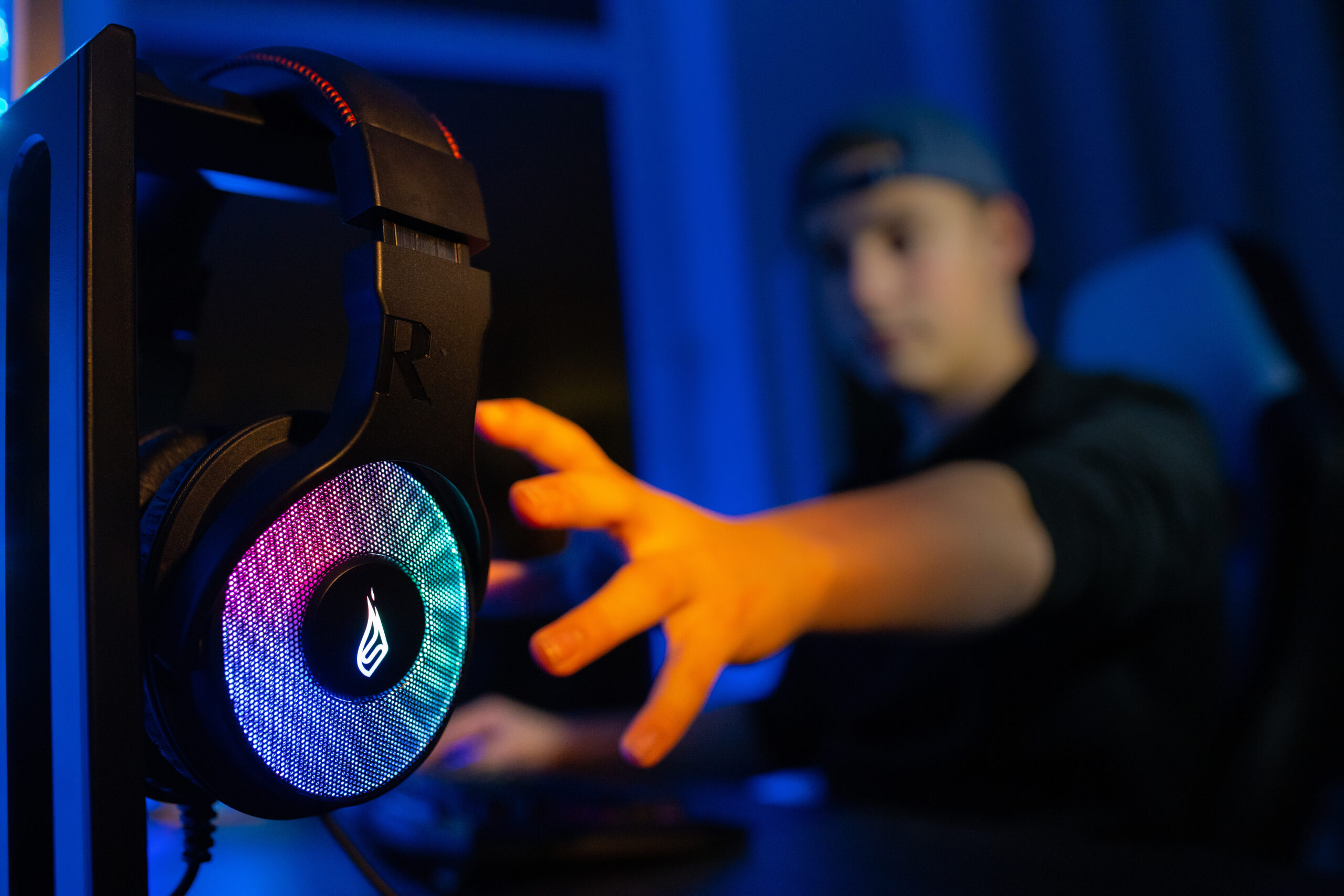 SureFire Harrier 360 Headset Bedraad Hoofdband Gamen USB Type-A Koolstof - Afbeelding 5