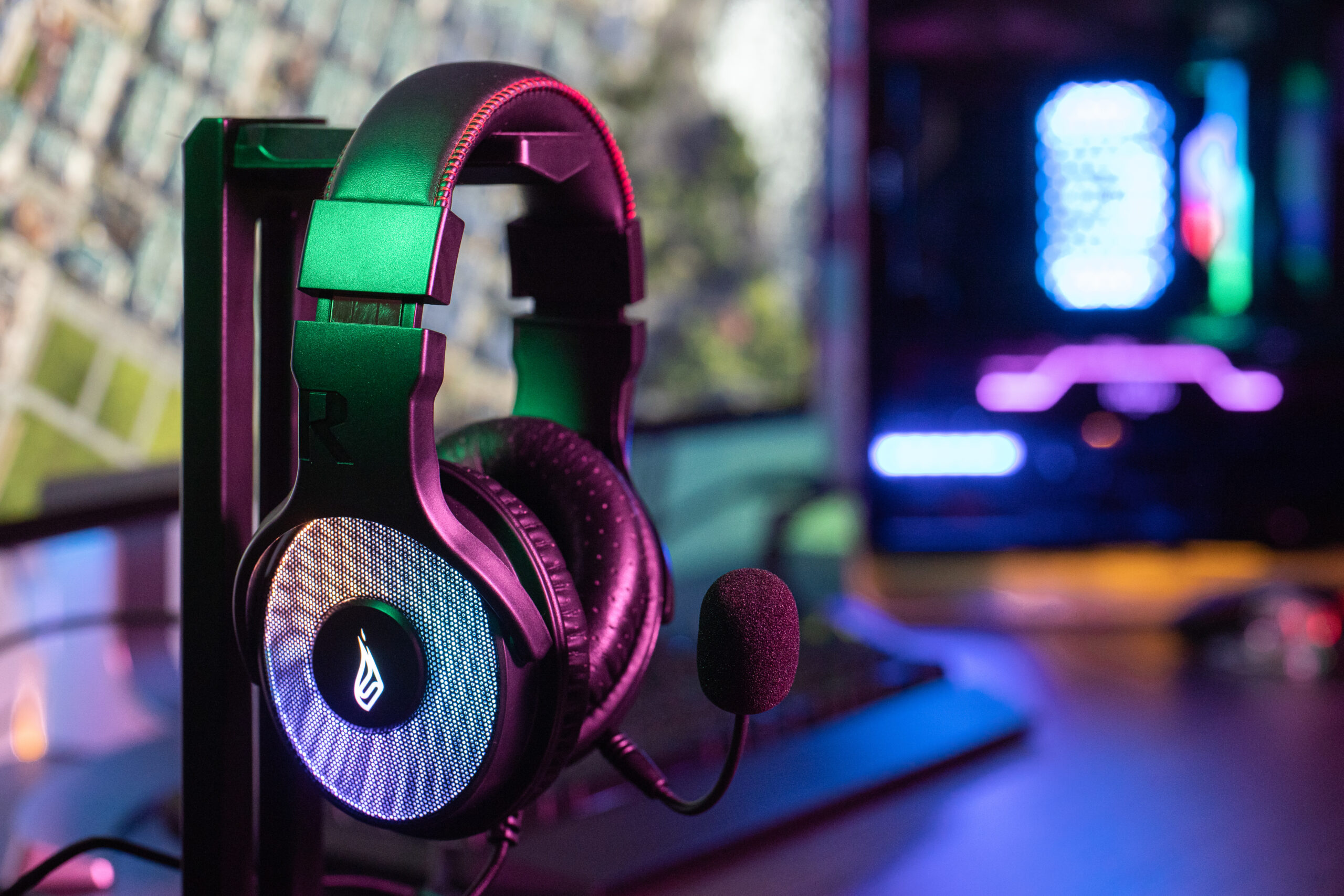 SureFire Harrier 360 Headset Bedraad Hoofdband Gamen USB Type-A Koolstof - Afbeelding 4