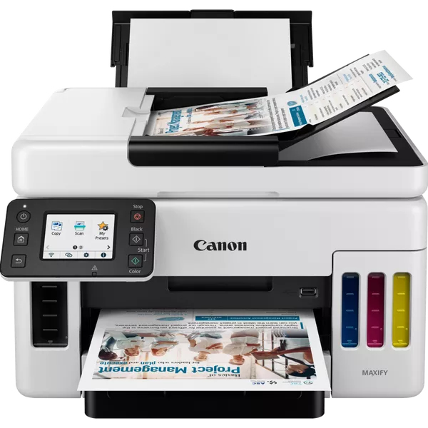 Canon MAXIFY GX6050 MegaTank Inkjet A4 600 x 1200 DPI Wifi - Afbeelding 4