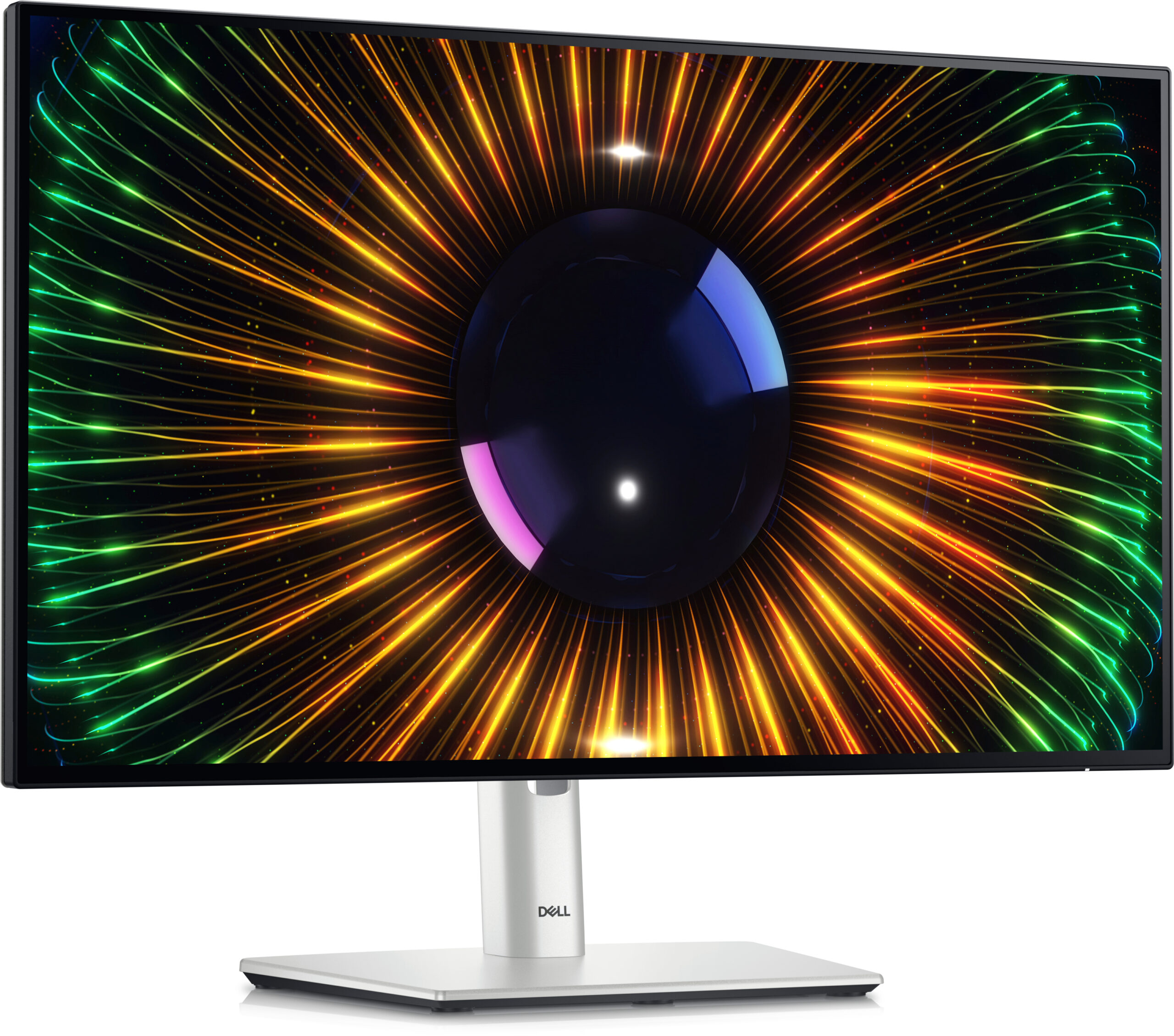 DELL UltraSharp U2424H computer monitor 60,5 cm (23.8") 1920 x 1080 Pixels Full HD LCD Zwart, Zilver