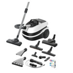 Bosch Serie 4 BWD421PRO stofzuiger 5 l Trommelstofzuiger Droog en nat 2100 W Zakloos