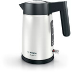 Bosch DesignLine waterkoker 1,7 l 2400 W Zwart, Zilver