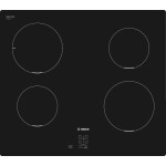 Bosch Serie 2 PUG611AA5E kookplaat Zwart Aanrecht 60 cm Inductiekookplaat zones 4 zone(s)
