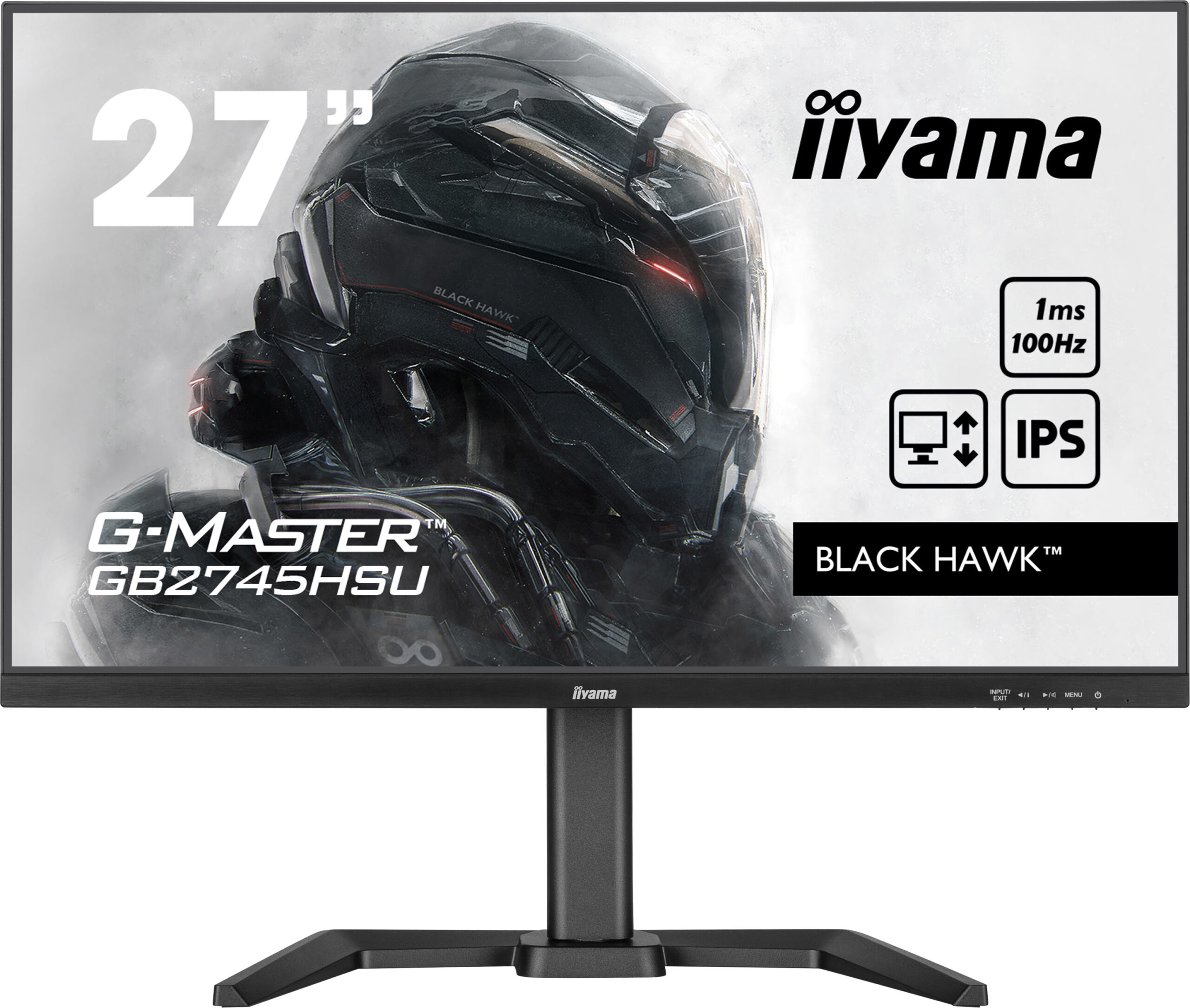 iiyama G-MASTER GB2745HSU-B1 computer monitor 68,6 cm (27") 1920 x 1080 Pixels Full HD LED Zwart