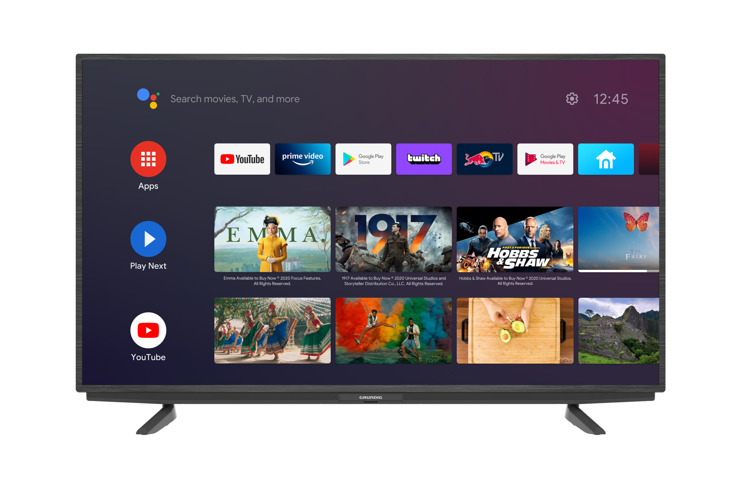 GRUNDIG VISION 7 4K Android Smart TV 43GFU7800B 43″ - Afbeelding 16