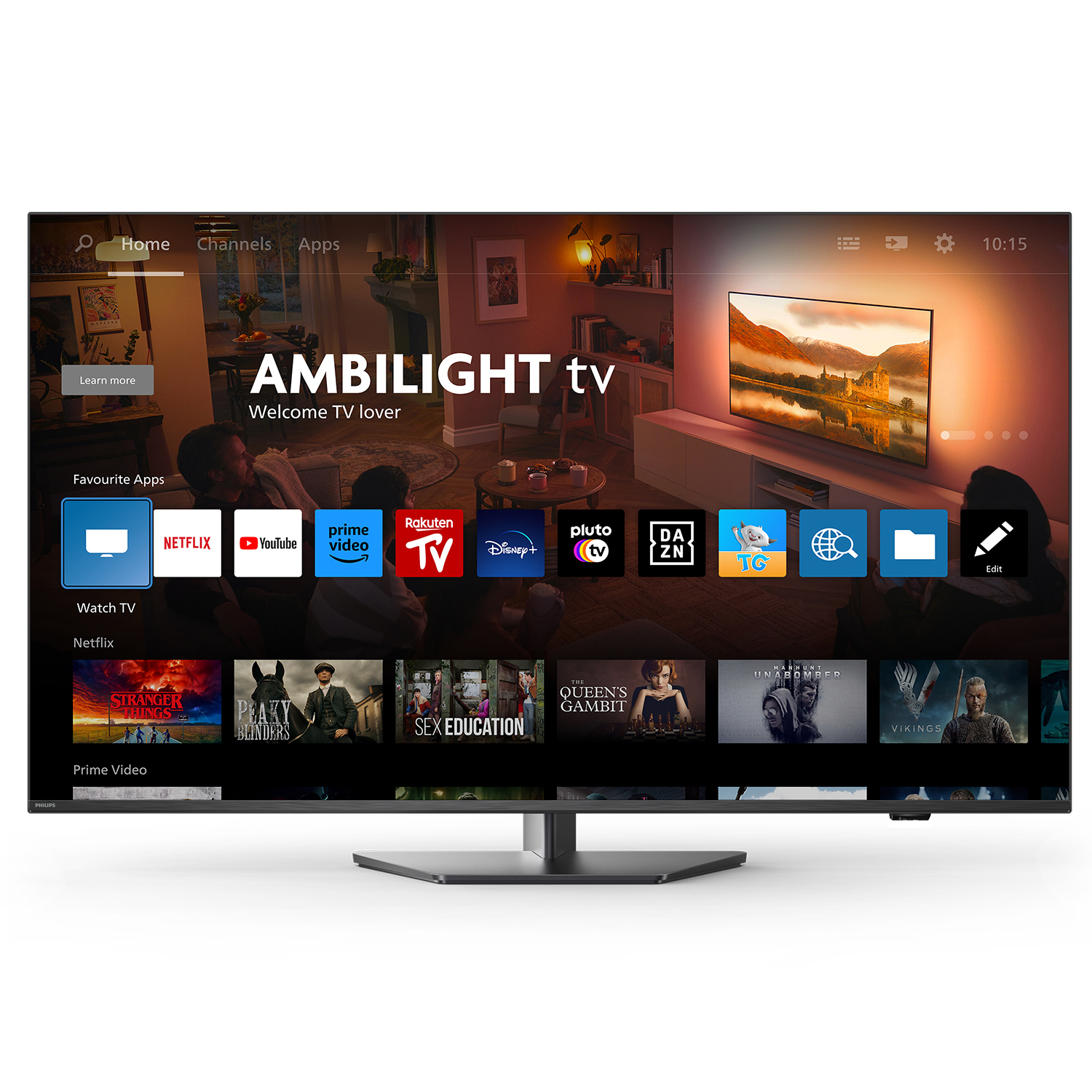 Philips 4K Smart Ambilight TV 43PUS8909 (2024) 120HZ 43" - Afbeelding 2