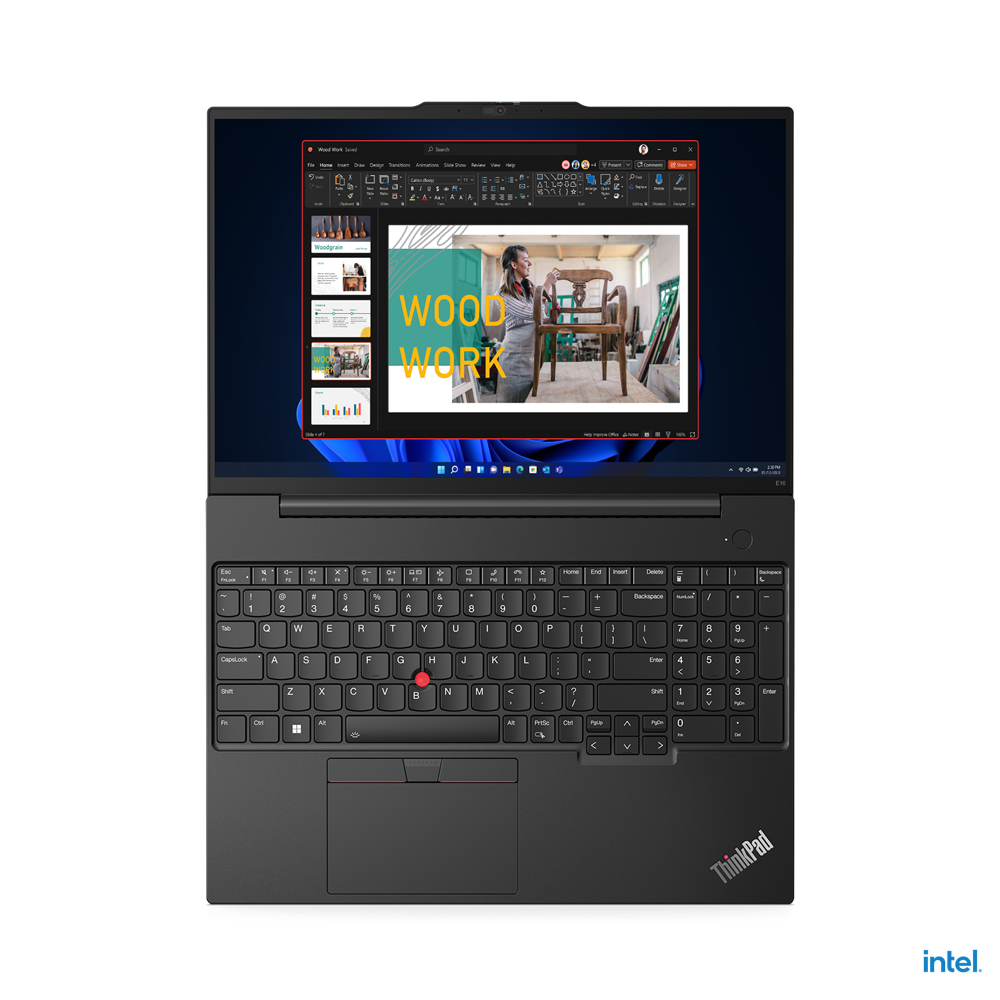 Lenovo ThinkPad E16 Intel® Core™ i5 i5-1335U Laptop 40,6 cm (16") WUXGA 16 GB DDR4-SDRAM 512 GB SSD NVIDIA GeForce MX550 Wi-Fi 6 (802.11ax) Windows 11 Pro Zwart - Afbeelding 8