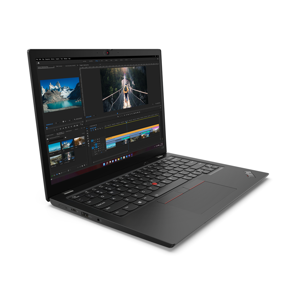 Lenovo ThinkPad L13 Intel® Core™ i5 i5-1335U Laptop 33,8 cm (13.3") WUXGA 8 GB LPDDR5-SDRAM 512 GB SSD Wi-Fi 6 (802.11ax) Windows 11 Pro Zwart - Afbeelding 3