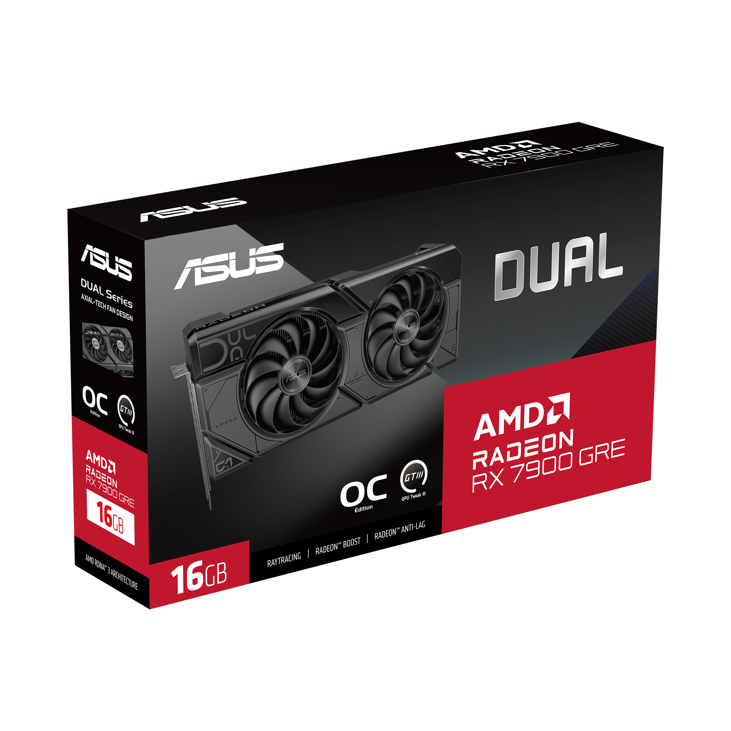 ASUS Dual -RX7900GRE-O16G AMD Radeon RX 7900 GRE 16 GB GDDR6 - Afbeelding 11