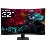 GIGABYTE GS32QC computer monitor 80 cm (31.5") 2560 x 1440 Pixels Quad HD LCD Zwart