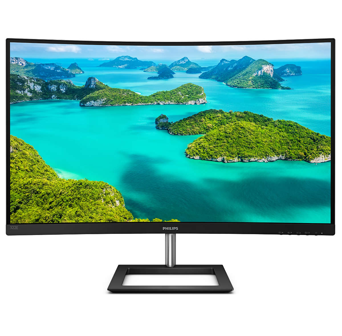 Philips E Line 322E1C/00 LED display 80 cm (31.5") 1920 x 1080 Pixels Full HD LCD Zwart