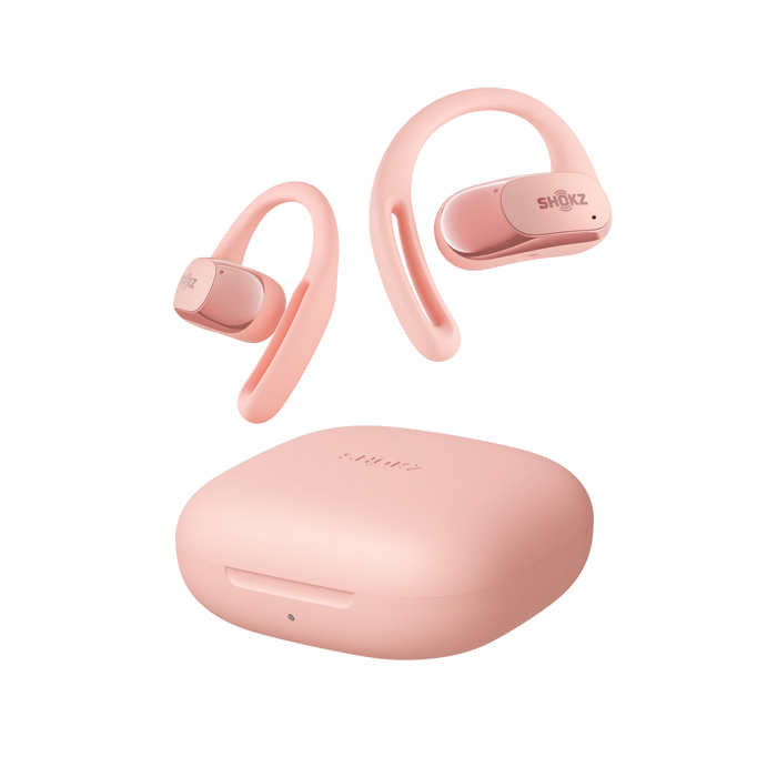 SHOKZ OpenFit Air Headset Draadloos oorhaak Gesprekken/Muziek/Sport/Elke dag Bluetooth Roze - Afbeelding 2