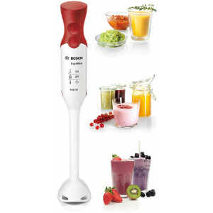 Bosch MSM64010 blender Staafmixer 450 W Rood, Wit