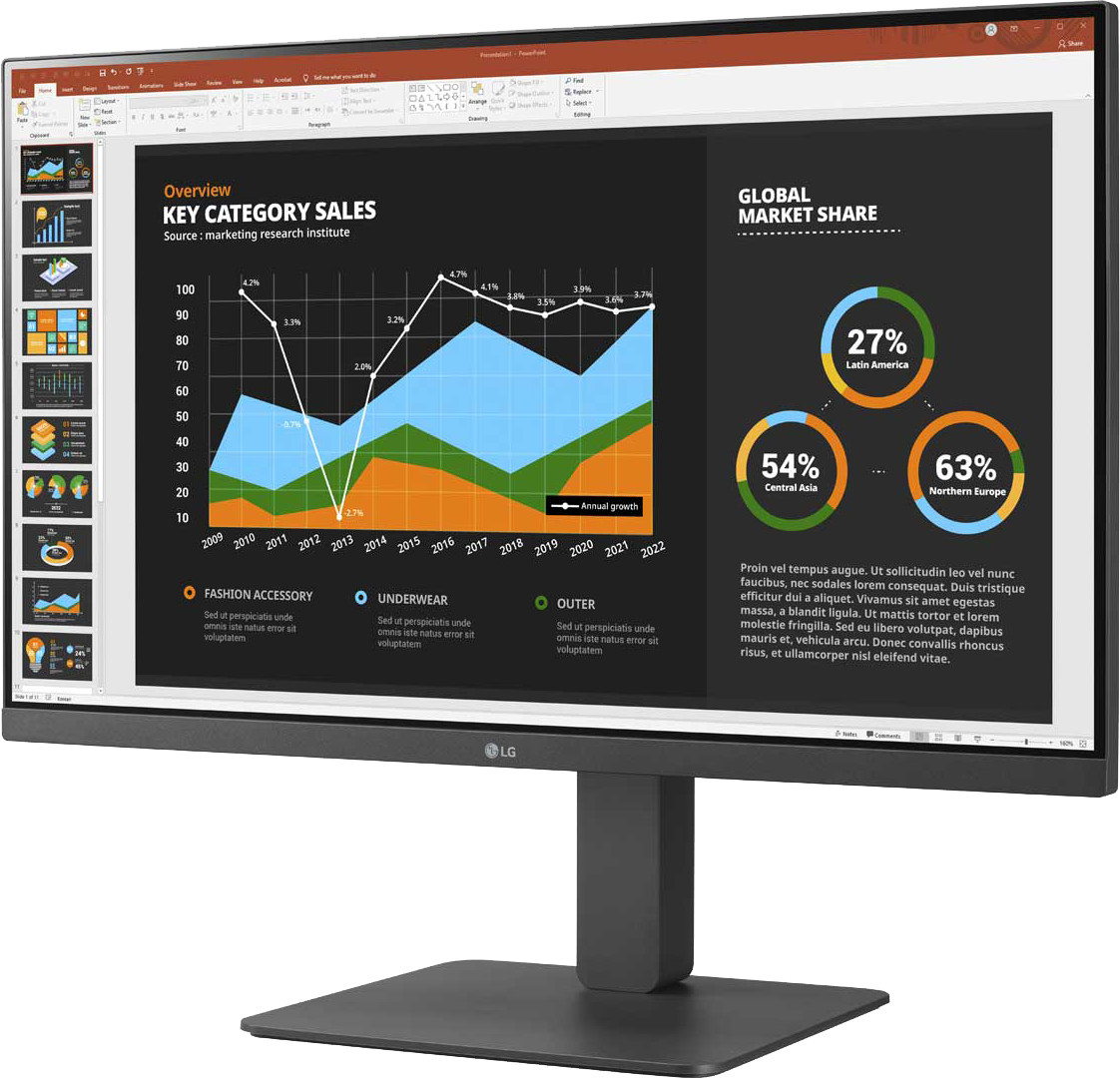 LG 27BR550Y-C.AEU computer monitor 68,6 cm (27") 1920 x 1080 Pixels Full HD LED Grijs - Afbeelding 2