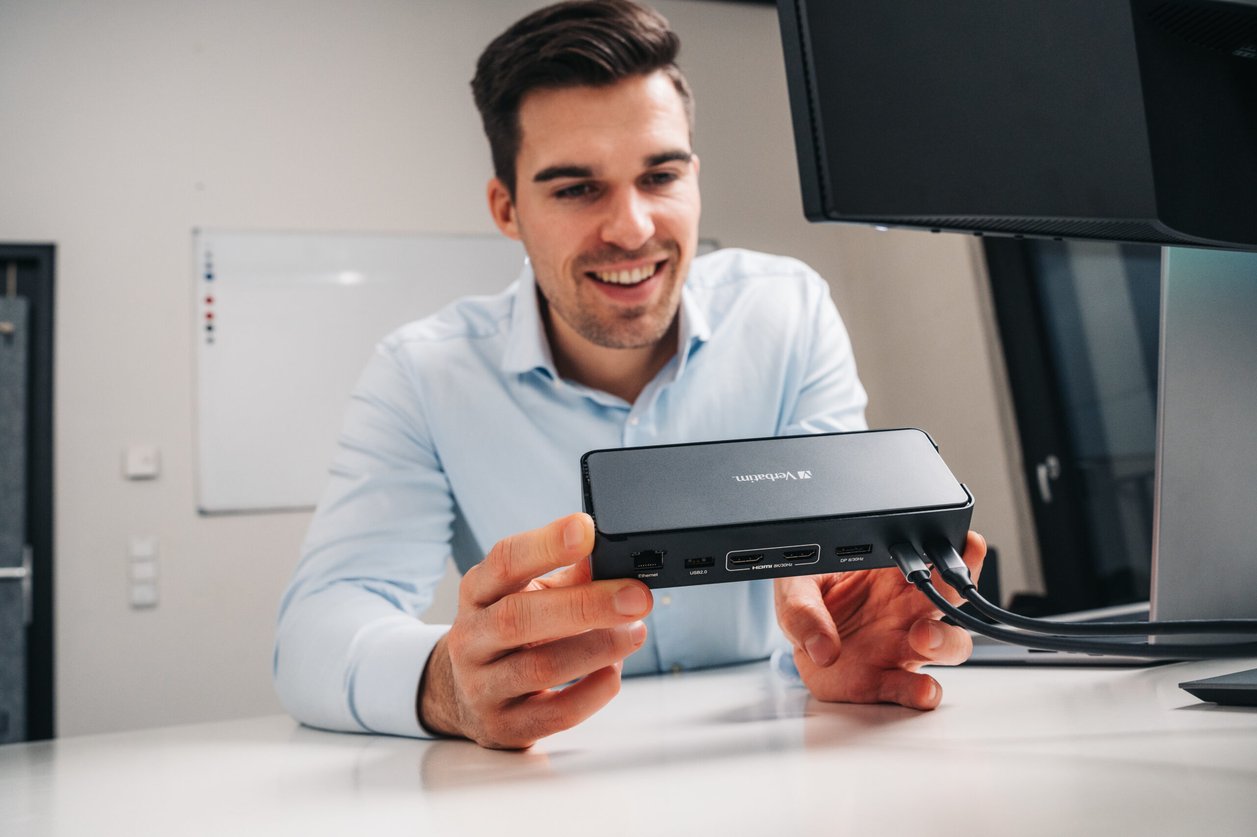 Verbatim USB-C Pro docking station CDS-15: 15 poorten - Afbeelding 9