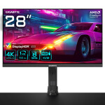 GIGABYTE M28U Arm Edition computer monitor 71,1 cm (28") 3840 x 2160 Pixels 4K Ultra HD LED Zwart