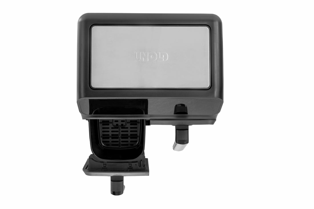 Unold 58685 friteuse Dubbel 8 l Vrijstaand 1700 W Heteluchtfriteuse Zwart, Grijs - Afbeelding 7