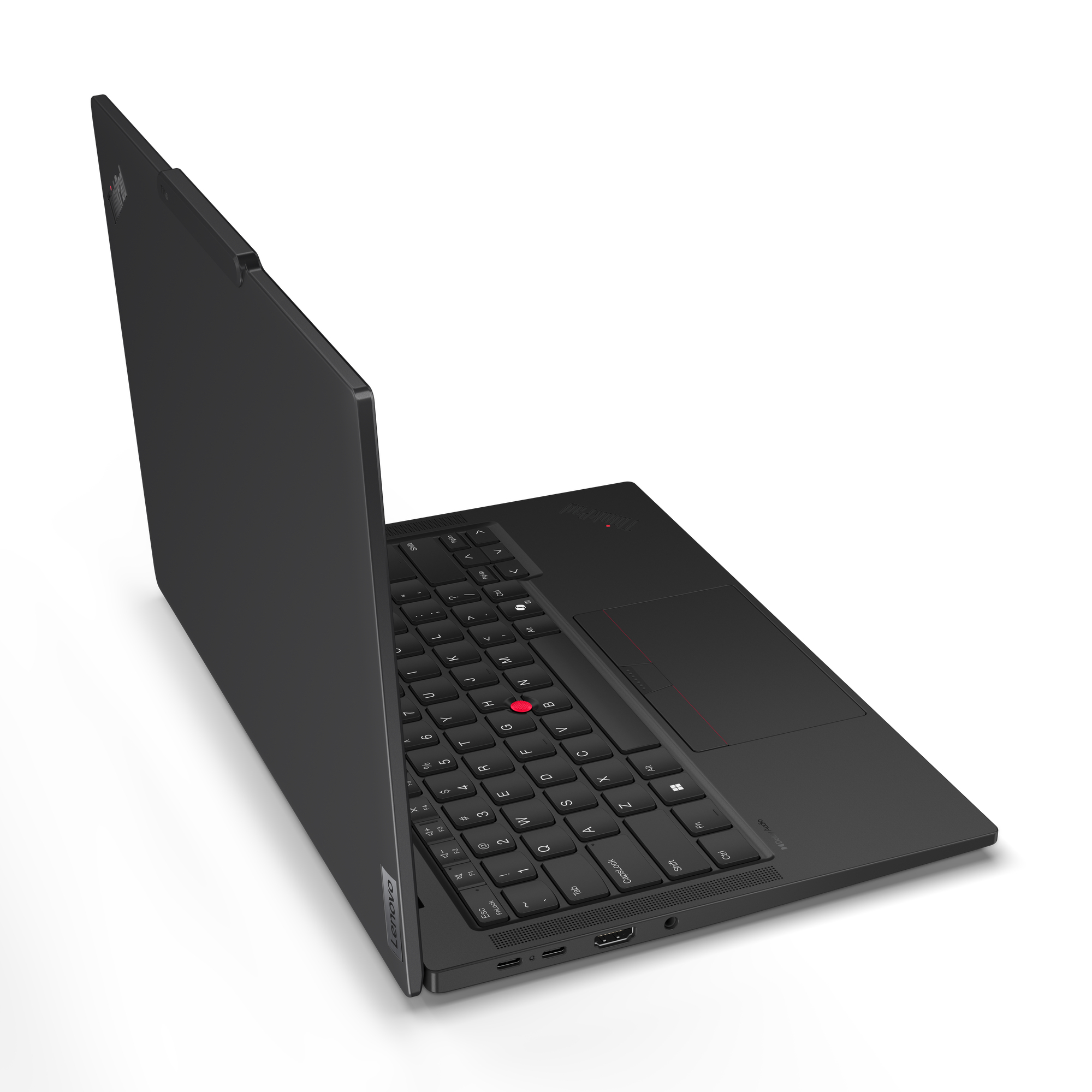 Lenovo ThinkPad T14s Gen 6 (Snapdragon) Copilot+ PC Qualcomm Snapdragon X1E-78-100 Laptop 35,6 cm (14") Touchscreen WUXGA 32 GB LPDDR5x-SDRAM 512 GB SSD Wi-Fi 7 (802.11be) Windows 11 Pro Amerikaans Engels Zwart - Afbeelding 14
