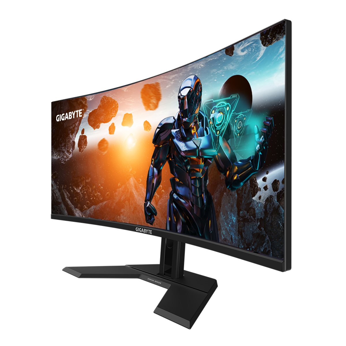 GIGABYTE GS34WQC EK computer monitor 86,4 cm (34") 3440 x 1440 Pixels Wide Quad HD LCD Zwart - Afbeelding 2