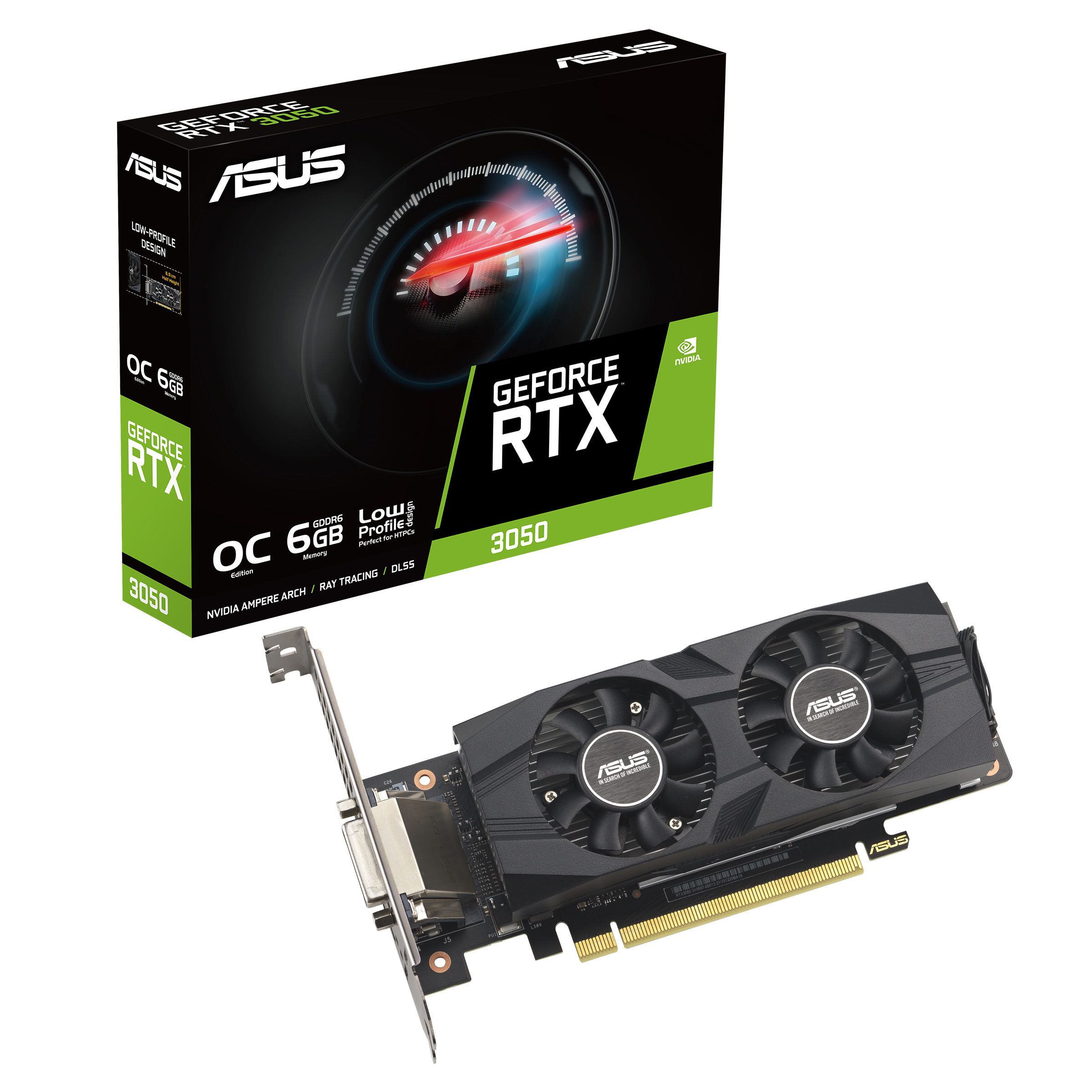ASUS GeForce RTX 3050 LP BRK OC Edition NVIDIA 6 GB GDDR6 - Afbeelding 7