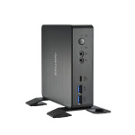 Shuttle XPC Nano PC NC40U7, Intel Core i7-1255U, 1x HDMI, 1x DP,1xUSB-C/DP, 6x USB3.2, 1x 2.5" bay, 2x M.2, 1x LAN, RAID, 24/7 permanent gebruik, incl. VESA & Stand