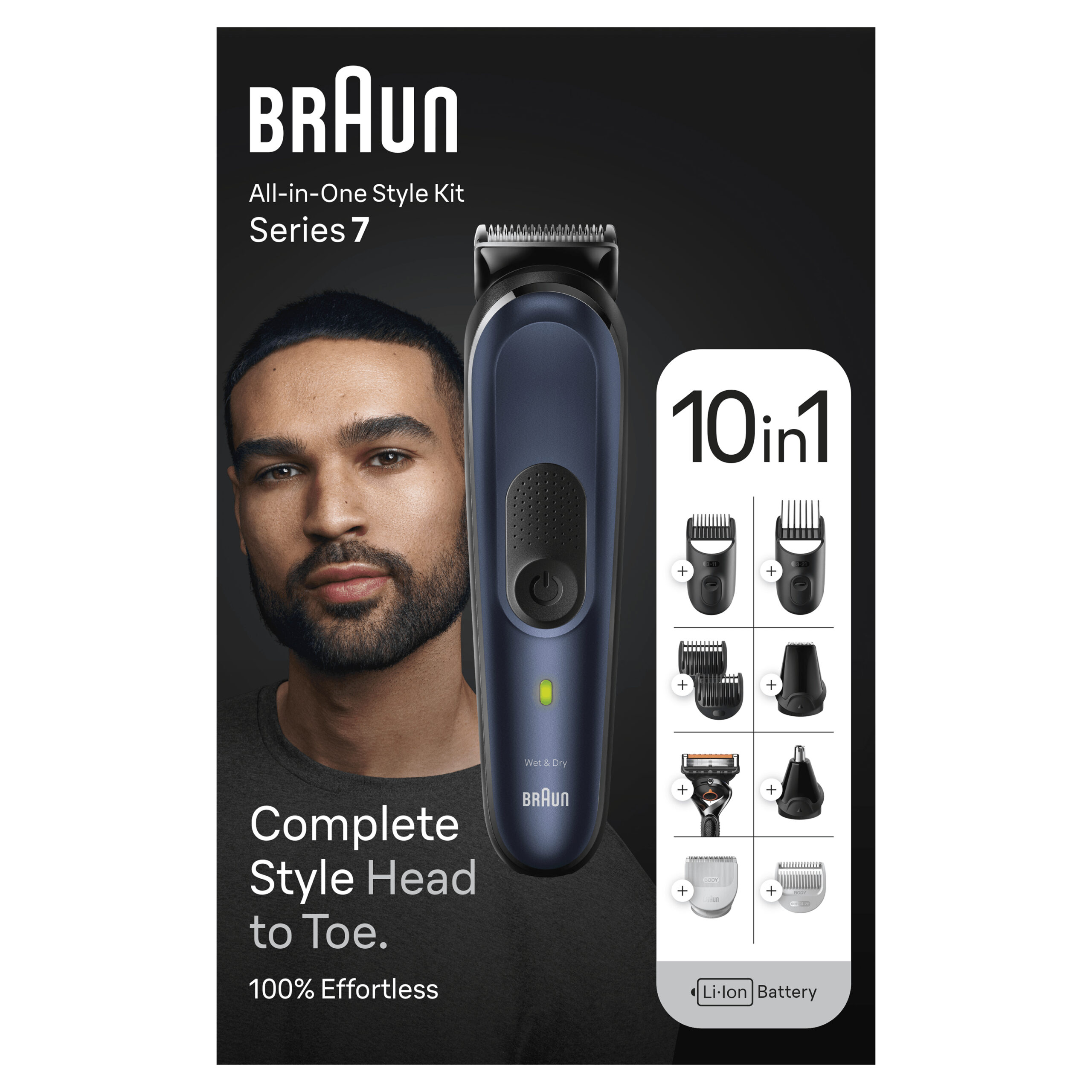 Braun MGK7410 Zwart Lithium-Ion (Li-Ion) - Afbeelding 4