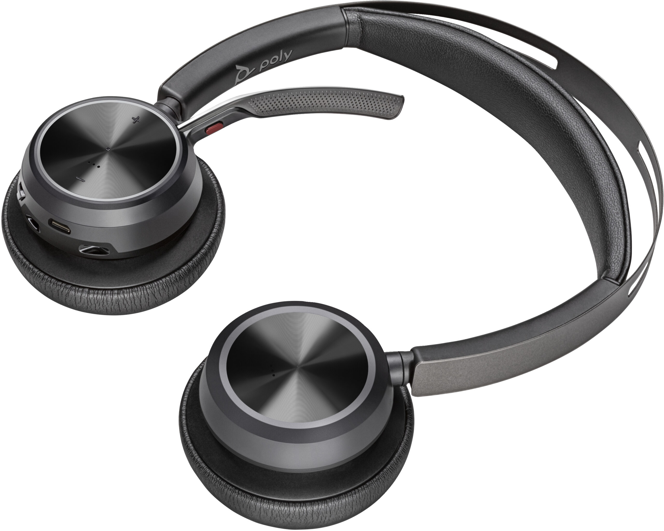 POLY Voyager Focus 2 USB-A Headset met oplaadstatief - Afbeelding 2