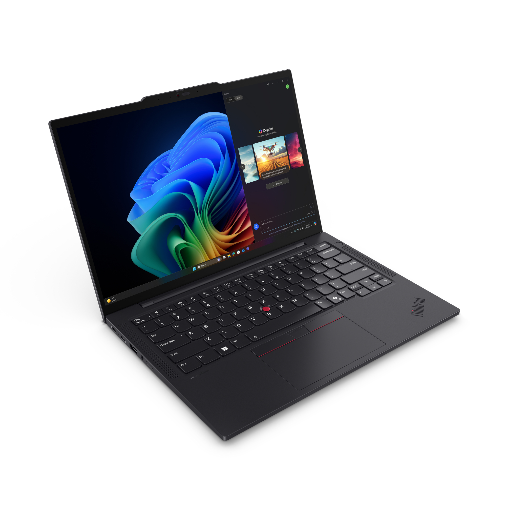 Lenovo ThinkPad T14s Gen 6 (Intel) Intel Core Ultra 5 225U Laptop 35,6 cm (14") WUXGA 16 GB LPDDR5x-SDRAM 512 GB SSD Wi-Fi 6E (802.11ax) Windows 11 Pro Duits Zwart - Afbeelding 9