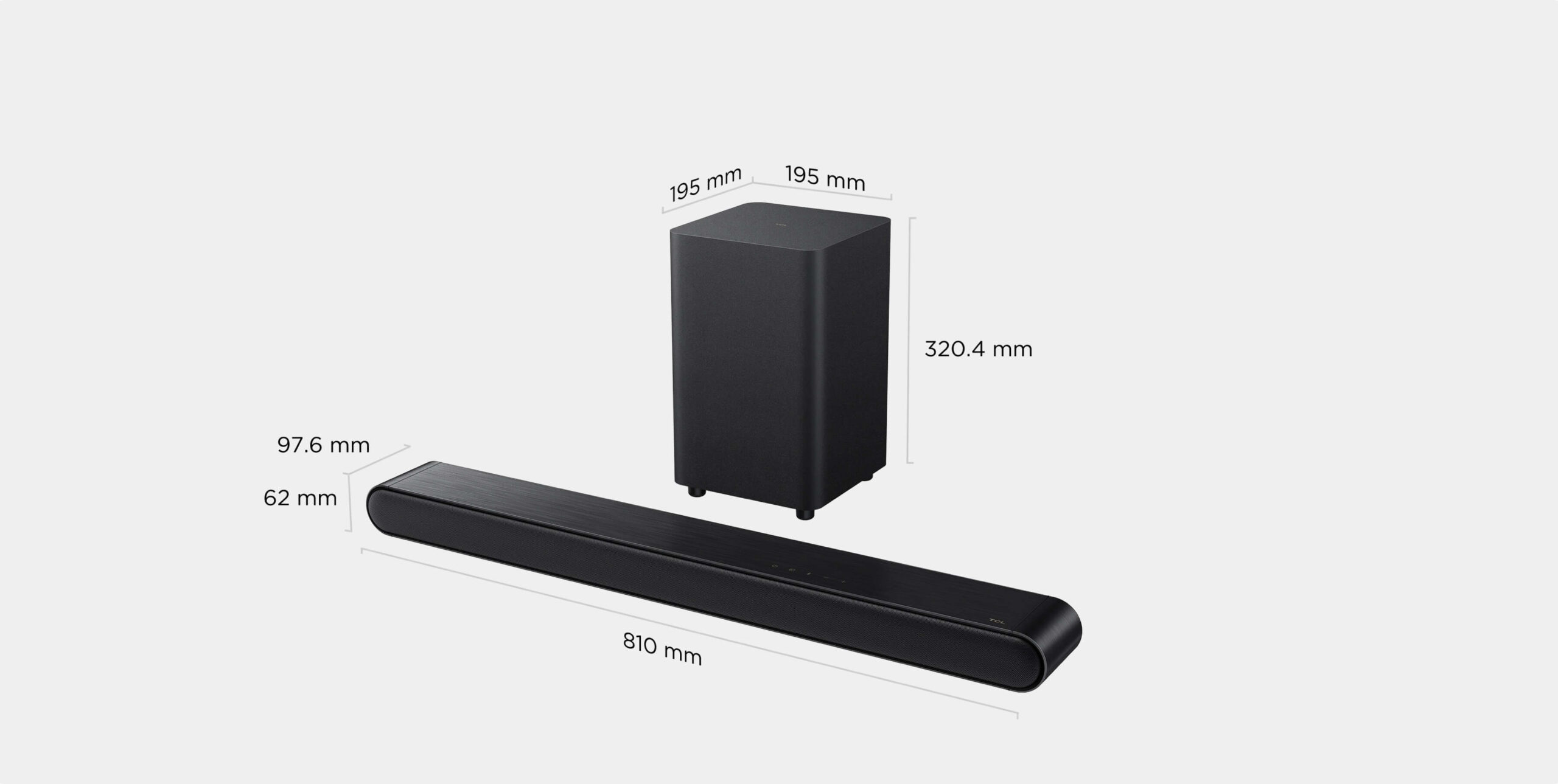 TCL S Series S643W soundbar 3.1 kanalen 240 W - Afbeelding 17