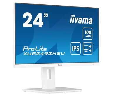 iiyama XUB2492HSU-W6 computer monitor 60,5 cm (23.8") 1920 x 1080 Pixels Full HD LED Wit - Afbeelding 3