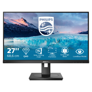 Philips S Line 275S1AE/00 LED display 68,6 cm (27") 2560 x 1440 Pixels 2K Ultra HD LCD Zwart