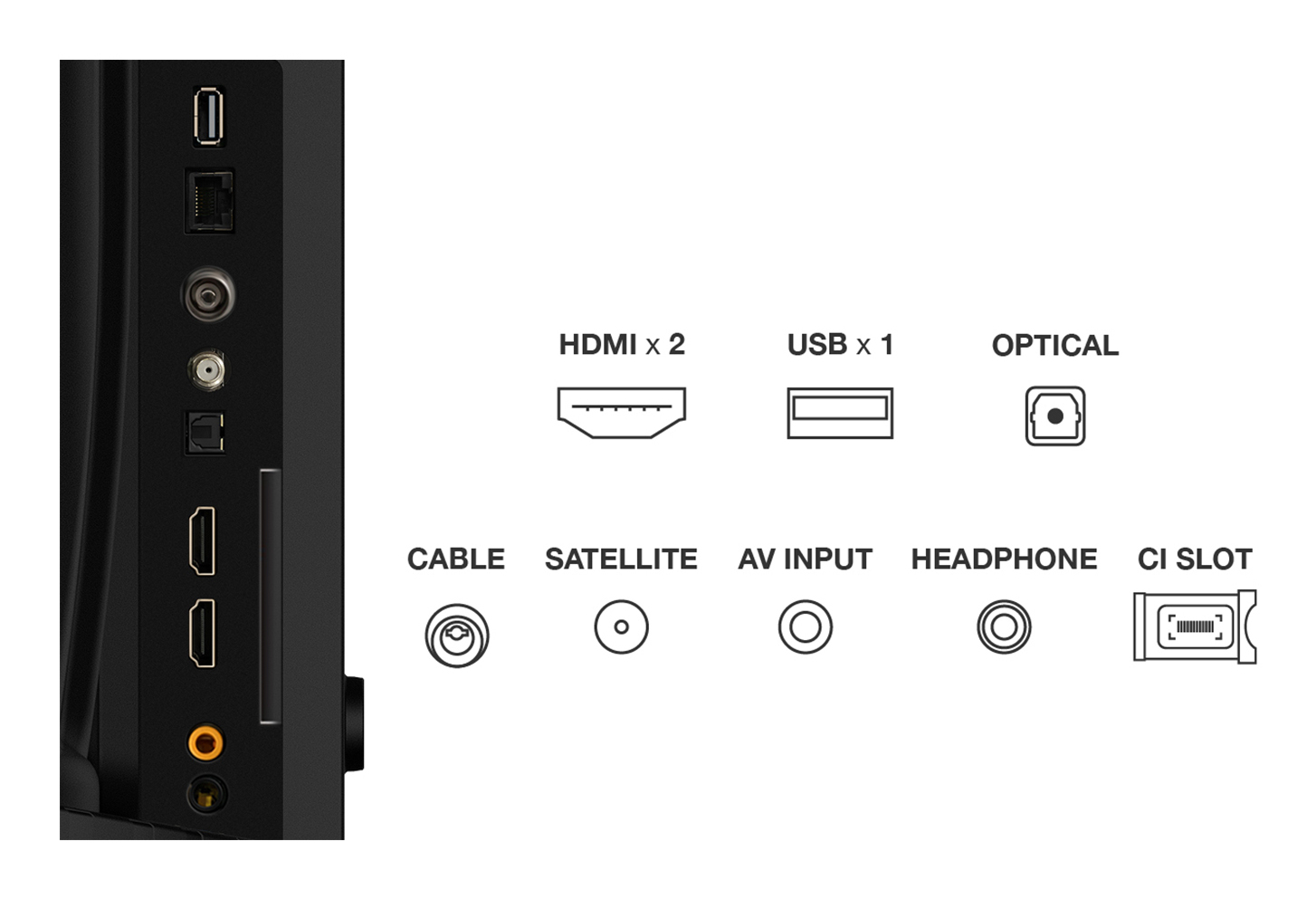 TCL Smart QLED Full HD TV 32S59K 32" (2025) - Afbeelding 4