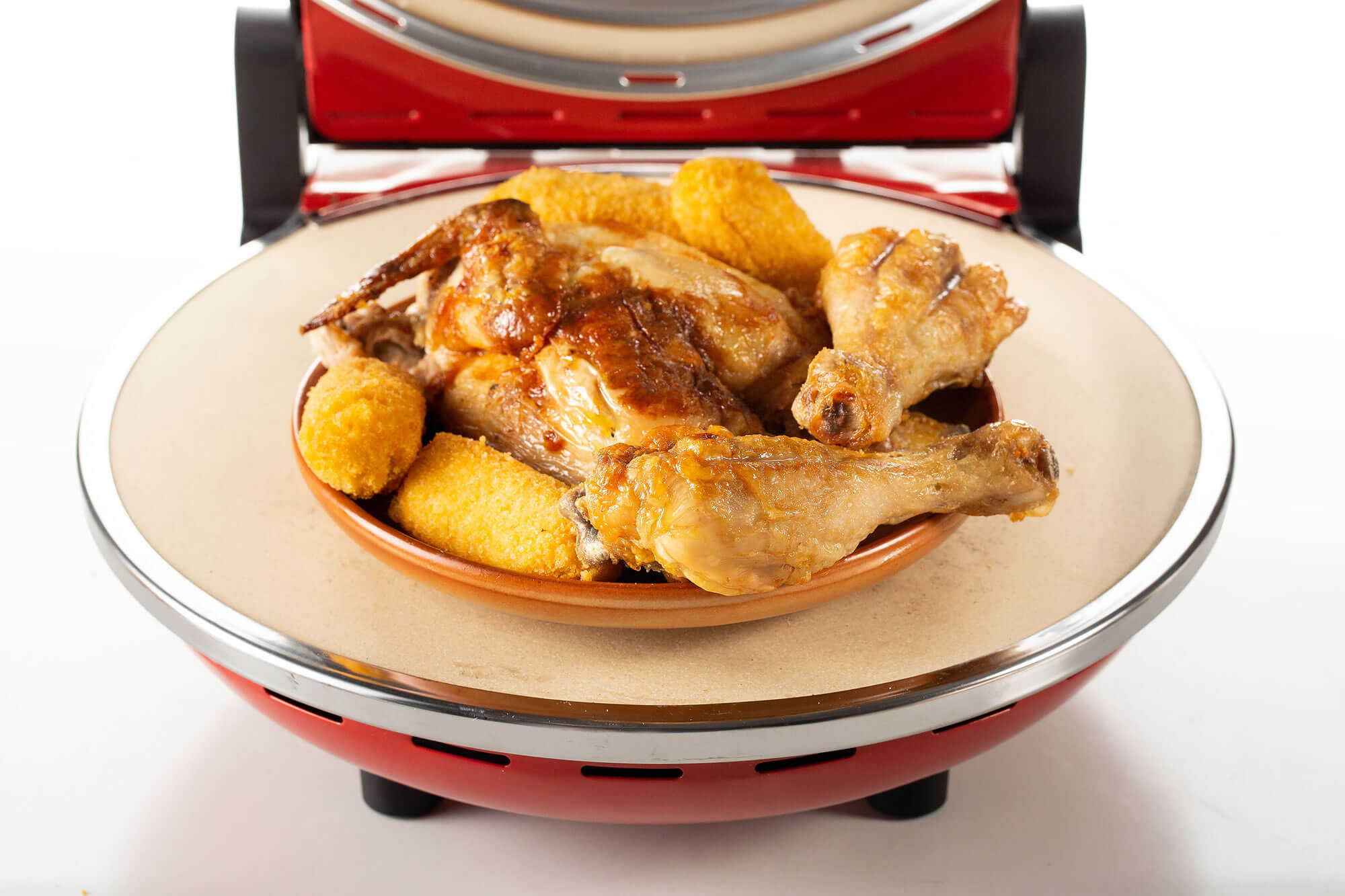 Ariete 0909/10 pizzamaker en -oven 1 pizza('s) 1200 W Zwart, Rood - Afbeelding 10