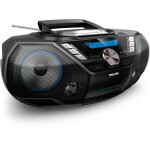 Philips AZB798T/12 draagbare stereo-installatie Analoog & digitaal 12 W DAB, DAB+, FM Zwart MP3 afspelen