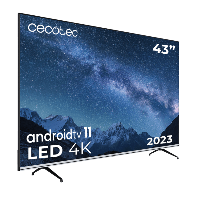 Cecotec VQU20043 4K Android Smart QLED TV 43" - Afbeelding 2