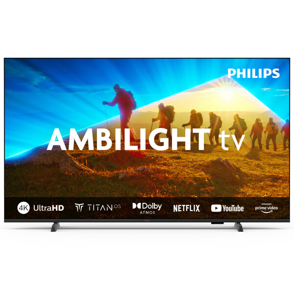 Philips 4K Smart LED Ambilight TV 43PUS8009 (2024) 43″
