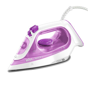 Braun TexStyle 3 SI3030PU Stoomstrijkijzer Keramische zoolplaat 2300 W Roze