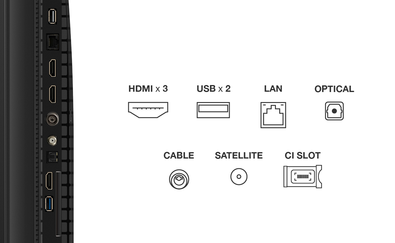 TCL P7K 55P7K tv 139,7 cm (55") 4K Ultra HD Smart TV Wifi Metallic 450 cd/m² - Afbeelding 4