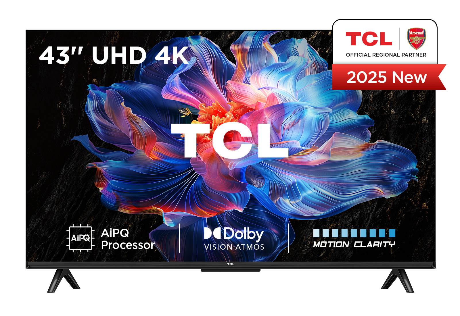 TCL V6C 43V6C tv 109,2 cm (43") 4K Ultra HD Smart TV Wifi Metallic 260 cd/m²