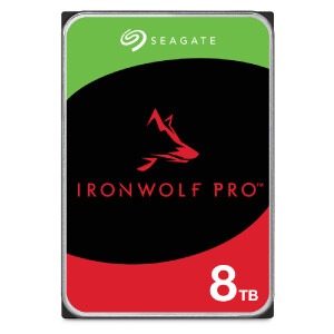 Seagate IronWolf Pro ST8000NT001 interne harde schijf 8 TB 7200 RPM 256 MB 3.5" SATA III
