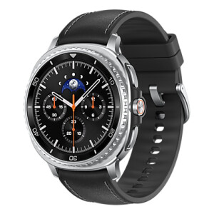 Samsung Galaxy Watch 8 Classic 3,3 cm (1.3") AMOLED 46 mm Digitaal 438 x 438 Pixels Touchscreen Zilver Wifi GPS