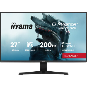 iiyama G-MASTER G2771QS-B1 computer monitor 68,6 cm (27") 2560 x 1440 Pixels Wide Quad HD Zwart