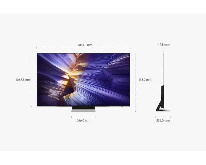 Samsung S90F QE77S90FAEXXH tv 195,6 cm (77") 4K Ultra HD Smart TV Wifi Zwart - Afbeelding 9