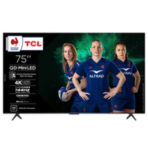 TCL C6K 75C6K tv 190,5 cm (75") 4K Ultra HD Smart TV Wifi Metallic