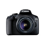 Canon EOS 2000D + EF-S 18-55mm f/3.5-5.6 III SLR camerakit 24,1 MP CMOS 6000 x 4000 Pixels Zwart
