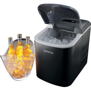 Gorenje MC1200B Draagbare ijsblokjesmachine 12 kg/24u 120 W Zwart
