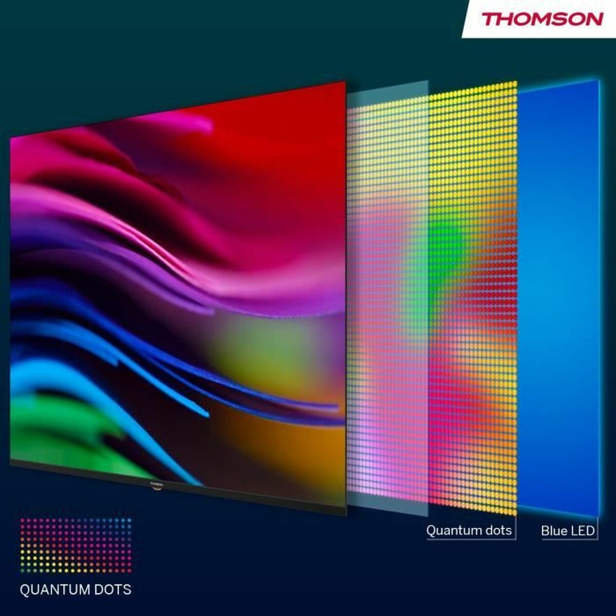 Smart TV Thomson 43QG4S14 43" QLED 4K Ultra HD - Afbeelding 3