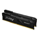 Kingston Technology FURY Beast 32GB 3200MT/s DDR4 CL16 DIMM (Kit van 2) 1Gx8 Black