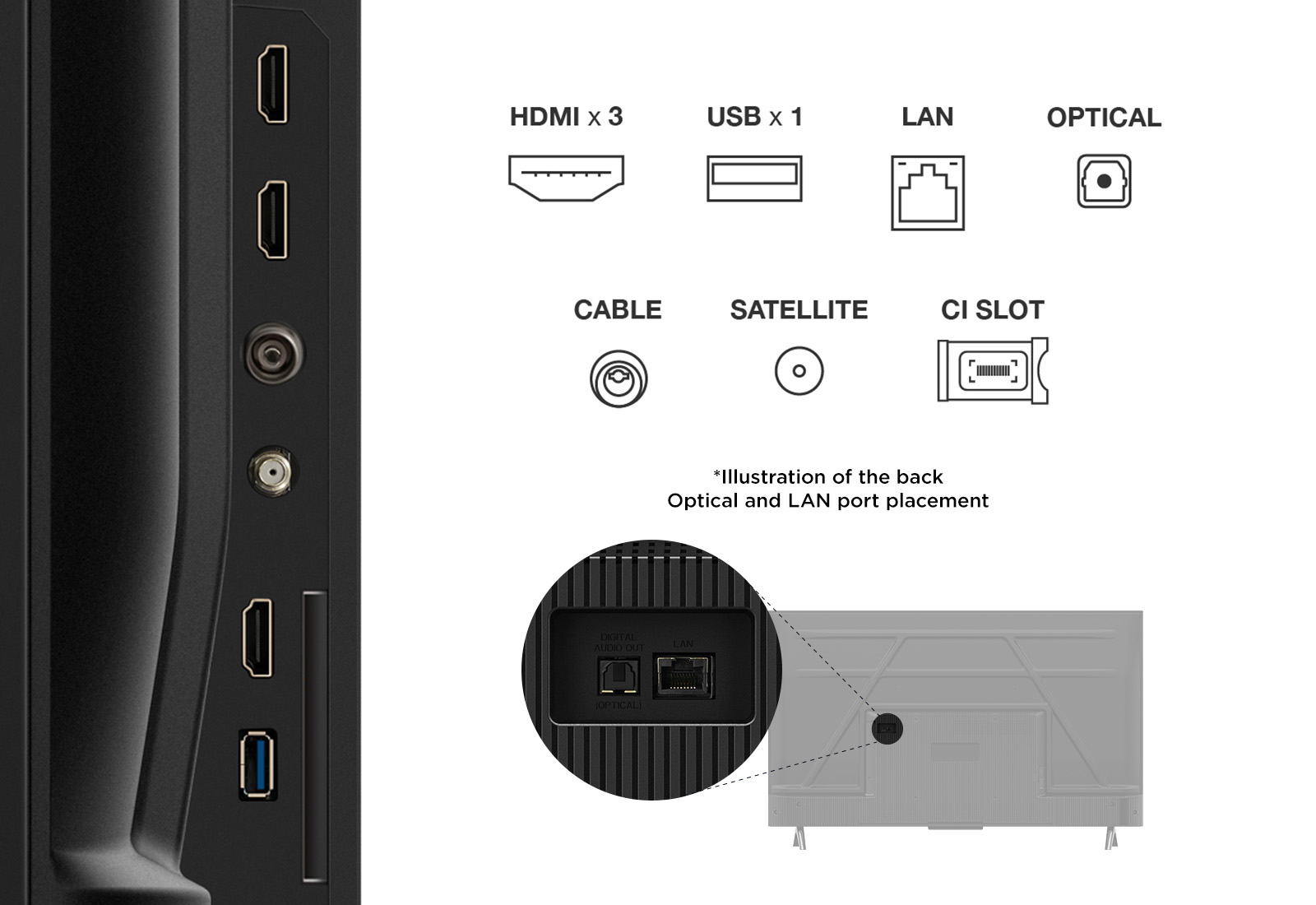 TCL V6C 43V6C tv 109,2 cm (43") 4K Ultra HD Smart TV Wifi Metallic 260 cd/m² - Afbeelding 11